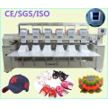 Multi head embroidery machine cording device for hat flat shoes bags t-shirt embroidery